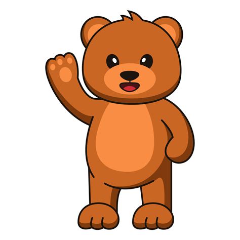 cute cartoon bear illustration 20273548 Vector Art at Vecteezy