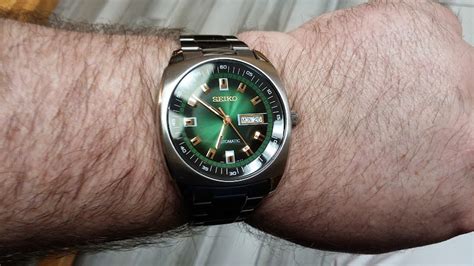 Fs Seiko Recraft Series Snkm97 Green Dial 44mm Automatic Sold