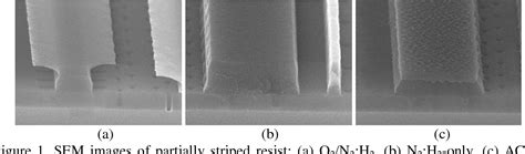 Figure 1 From Study Of Post Plasma Doping Photoresist Strip Semantic