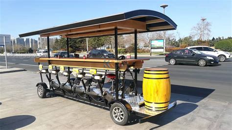 Mobile Beer Cart Scenic Fitness Sightseeing Car Mobile Cycling Bike