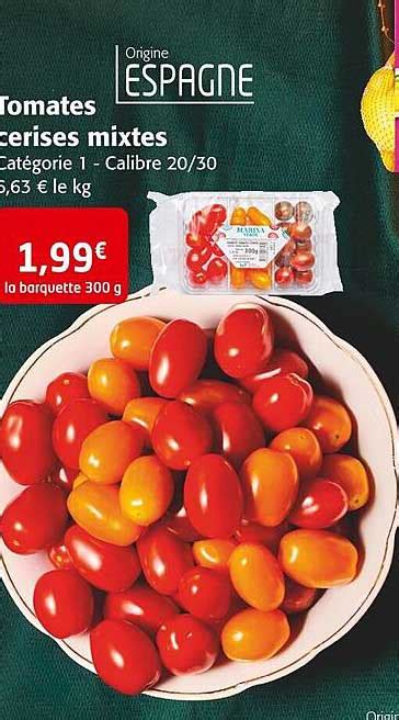 Promo Tomates Cerises Mixtes Chez Colruyt Icatalogue Fr