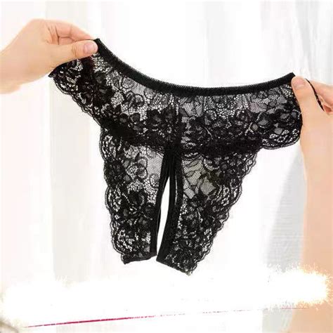 Celana Dalam Wanita Transparan Ukuran Jumbo Open Crotch G String Sexy Lingerie C025 Lazada