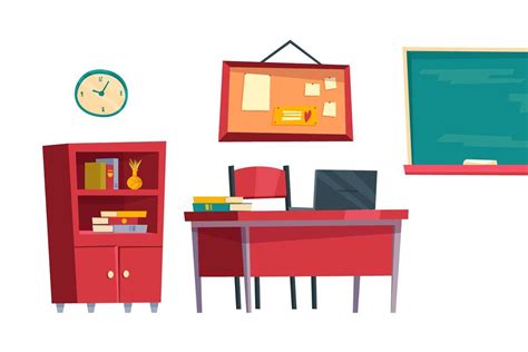 Classroom furniture set | Classroom furniture, Flat furniture ...