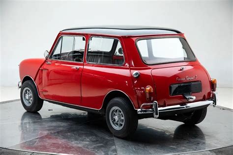 austin mini cooper    manual coupe red  sale