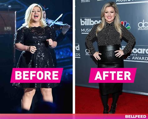 Kelly Clarkson Before And After Weight Gain