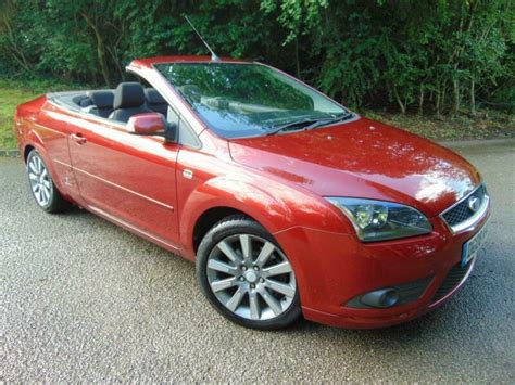 Ford Focus Cc Cc Red Convertible Cabriolet In