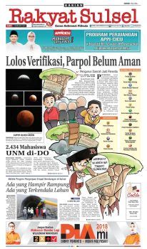 E Paper Harian Rakyat Sulsel Kamis Februari