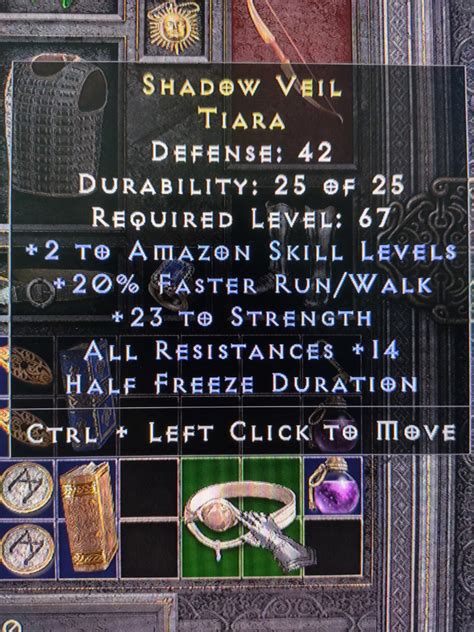 2 Amazon 20 Frw 23str 14allres Tiara Pc Diablo 2 Resurrected