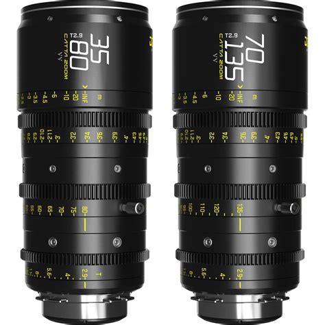 DZOFilm CATTA Ace Full-Frame Cinema Zoom Lens Kit (35-80 & 70-135mm ...