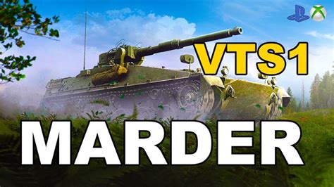 Interesująca Maszyna Vts1 Marder World Of Tanks Xbox Series Xps5 Youtube