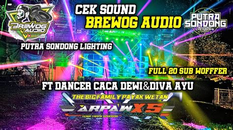 Baru Cek Sound Sudah Bikin Senam Jantung Brewog Audio Pemuda Arpaw Ft