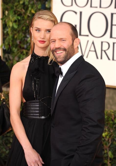 Photo Jason Statham Et Rosie Huntington Whiteley Aux Golden Globe Awards 2013 Purepeople