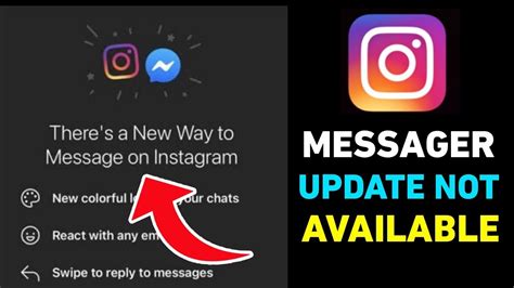 Instagram Messenger Update Not Showing Instagram Messaging Update Not