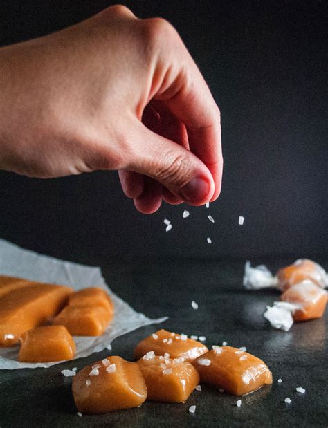 Homemade Salted Caramels Cookies For England