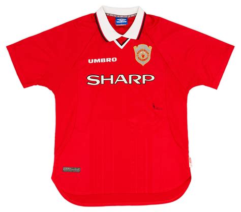 1997 00 Manchester United CL Shirt 5 10 L