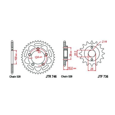 Kit Transmision Ducati Scrambler