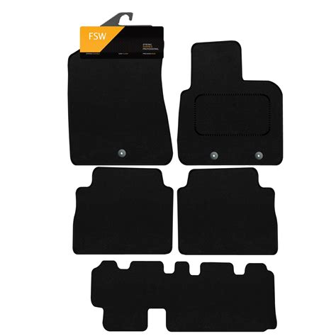 Fsw Tailored Mats Fits Kia Sorento Seat Version Black