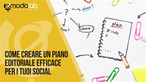 Come Creare Un Piano Editoriale Efficace Blog Comodolab