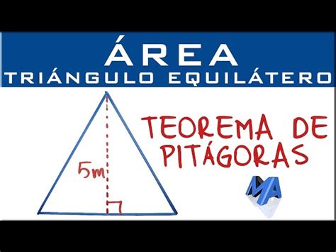 Área De Un TriÁngulo EquilÁtero FÓrmula Y CÁlculos RÁpidos