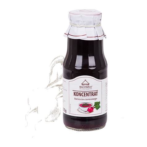 Barszcz Czerwony Koncentrat 370g BACOWKA Beetroot Concentrate