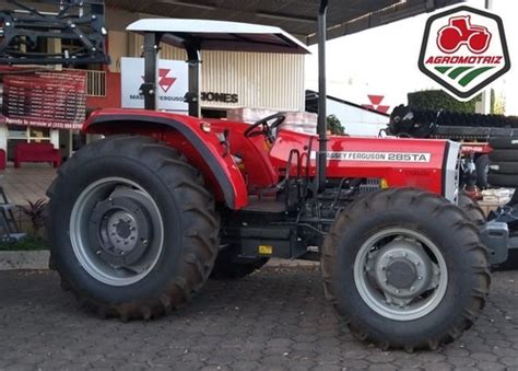 Tractor Agrícola Massey Ferguson 285ta De 100hp Doble MercadoLibre