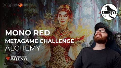 Mono Red Burn Metagame Challenge Alchemy Crokeyz Mtg Arena Youtube