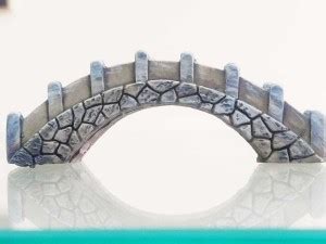 Style My Home Attractive Miniature Bridge Fairy Garden Decoration