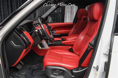 Range Rover Autobiography Interior Red Home Alqu