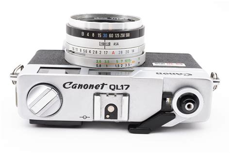 Exc Canon Canonet QL17 GIII Rangefinder 35mm Film Camera Japan