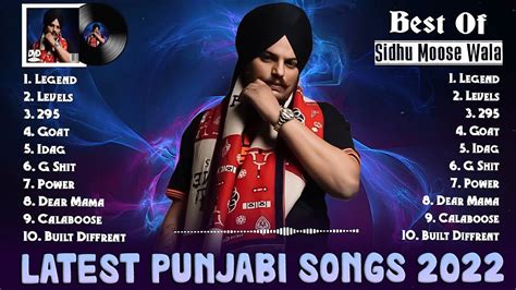 Sidhu Moose Wala All Songs Non Stop Gehri Songs New Punjabi Songs