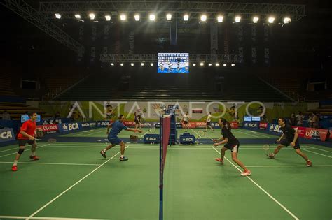 JELANG BCA INDONESIA OPEN ANTARA Foto