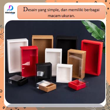 Jual Kotak Kado Gift Box Hampers Hadiah Souvenir Hardbox Aesthetic