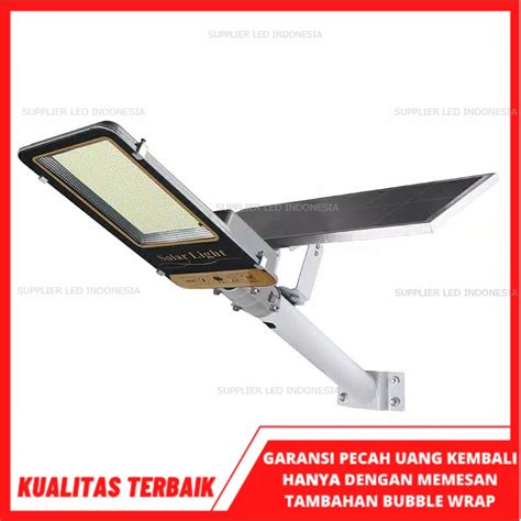 Jual Lampu Jalan Pju Tenaga Surya Smd Watt Led Pju Solar Cell