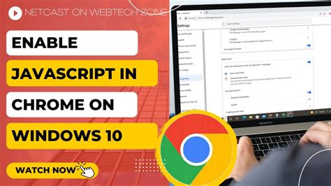 How To Enable Javascript In Chrome On Windows 10 How To Fix Javascript Is Not Enabled Youtube