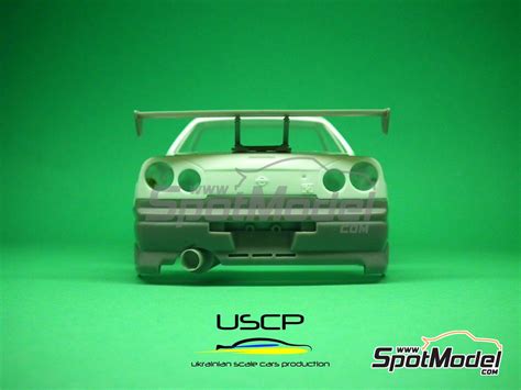 Uscp 24t034 Transkit 124 Scale Nissan Skyline Gtr R34 Sponsored By