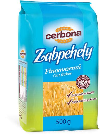 Vásárlás Cerbona Finomszemű zabpehely 500g Gabonapehely müzliféle