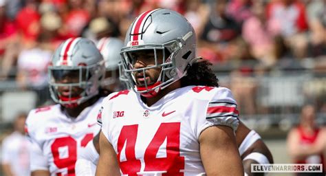 Ohio State Linebacker Tommy Eichenberg And Defensive End Jt Tuimoloau