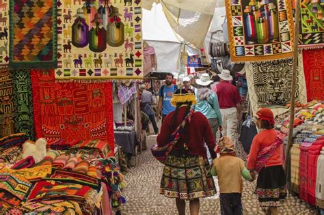 The Market Of Pisac In The Sacred Valley