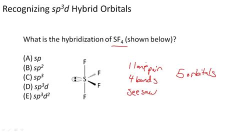 Sp3d Orbitals