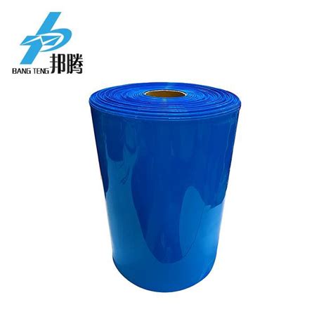 Blue Battery Heat Shrink Wrap Pvc Heat Shrinkable Tube For