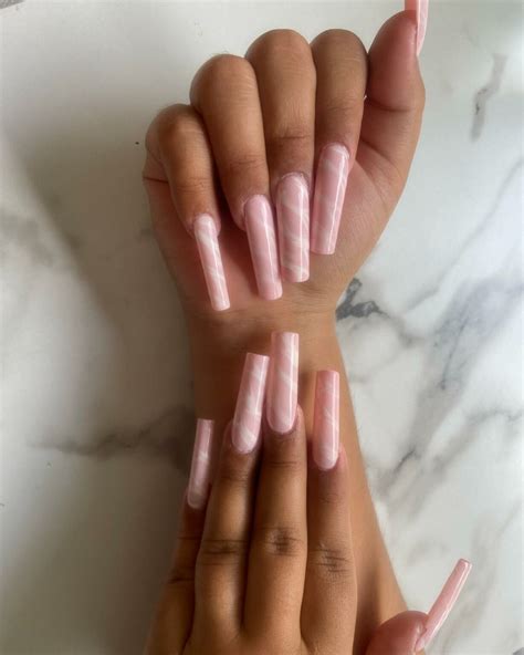 Pink Marble Nails 70 Stunning Designs You Should Try This Month