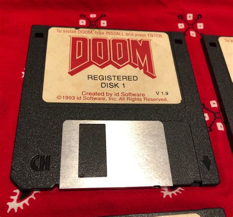 Original Doom Vintage Floppy Disks 1993 V1 9 Id Software PC Etsy UK