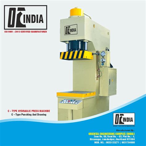 50 Ton C Type Hydraulic Press Machines At Rs 650000 In Jamshedpur Id 23917824288