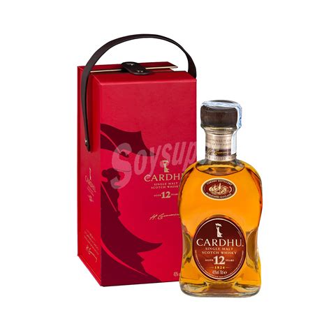 Cardhu Whisky escocés single malt de 12 años Botella de 70 cl