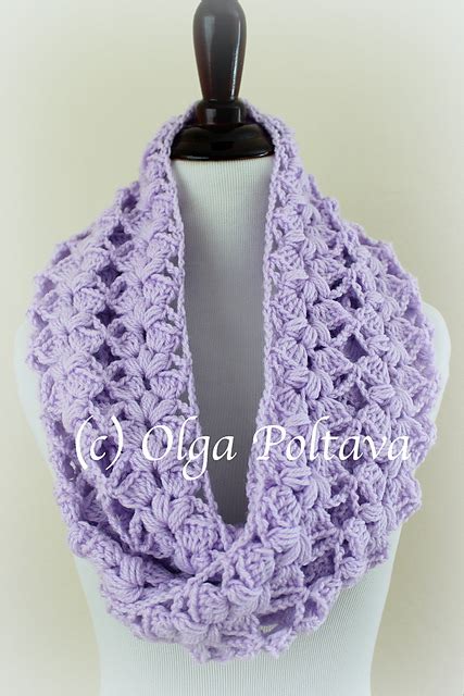 Ravelry Lilac Lace Spring Scarf Pattern By Olga Poltava