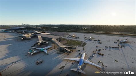 Ybbn Brisbane International Airport Microsoft Flight Simulator Orbx