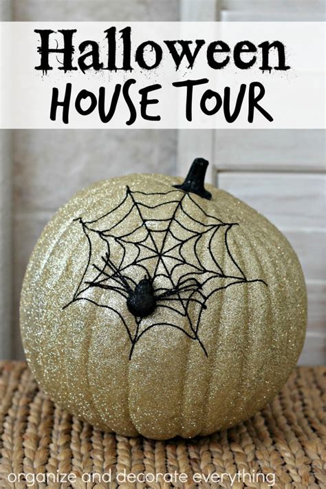 Halloween House Tour 2016 - Organize and Decorate Everything