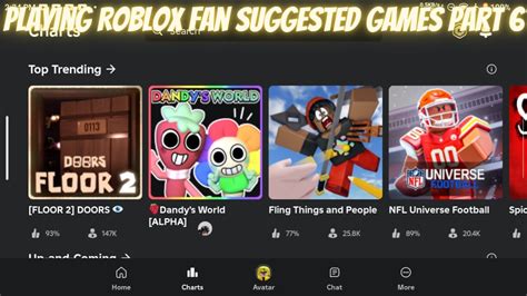 Playing Roblox Games Suggested By Fans And Viewers Part Live Youtube