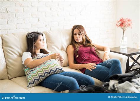 Friends Talking About Something Serious Stock Photo Image Of People