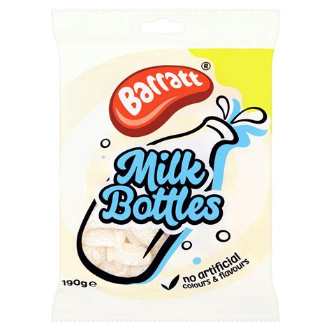 Barratt Milk Bottles 190g Sweets Iceland Foods